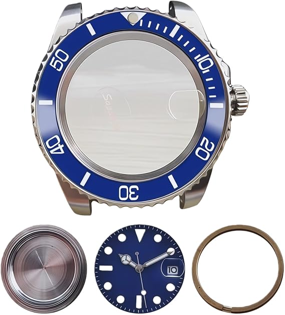 40mm Watch Case Kit Ceramic Bezel for Rolex Submariner
