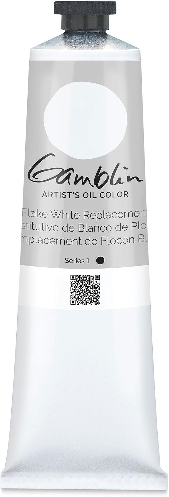 Gamblin Artist Oil Color - Flake White Replacement - 150 ml Tube