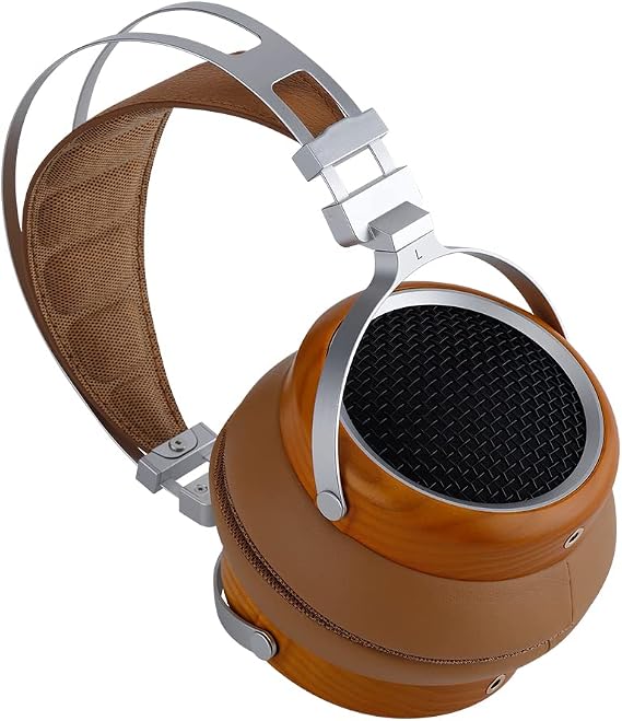 SIVGA Luan Brown Open-Back Wood Dynamic Driver Over-Ear HiFi Headphones