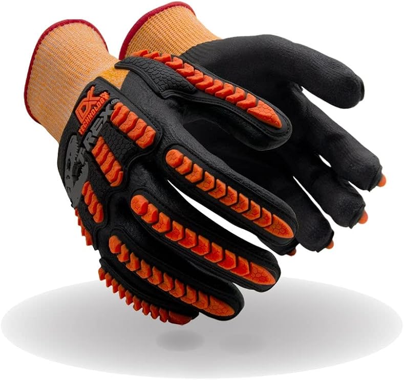 MAGID T-REX DX Technology Work Glove with Oil-Resistant Palm Coating