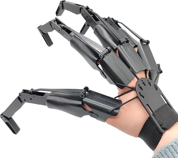Finger Extension 3D Cosplay Scary Skeleton Bone Claw Hand Prop | 3D Printed Halloween Party Decoration Accessories Props for Cosplay, Holiday Parties, Witch Ghost Costume Cosplay