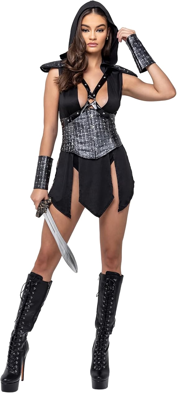 Roma Costume 3 Piece Dungeon Mistress - Medium