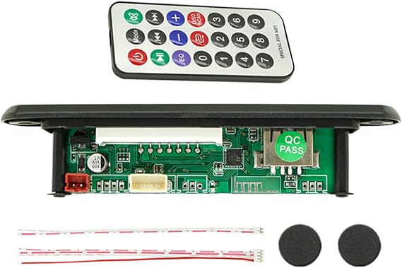 MP3 Amplifier Board, Audio Control Module - Car Player Decode Module for Audio Amplifier Board, Wireless Speaker Programmable Combination