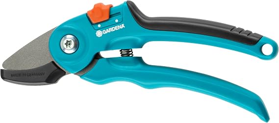 GARDENA Pruning Shears Fits Diameter 18mm Anvil Type Blue 8855-20 Product : Up to 25 Years