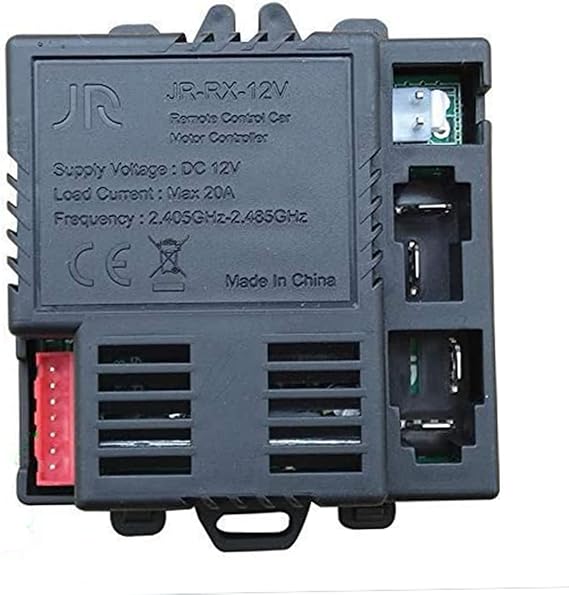 B Socket JR-RX-12V Receiver Match 2.4G Bluetooth Remote Control Accessories , Control Box Motherboard Kids Ride On Car Replacement Parts