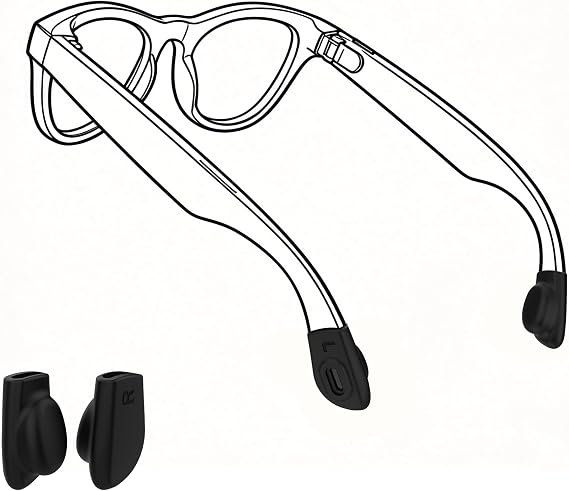 HIBLOKS Eyeglass Ear Grip for RayBan Meta Gen 2/1 Smart Glasses Accessories