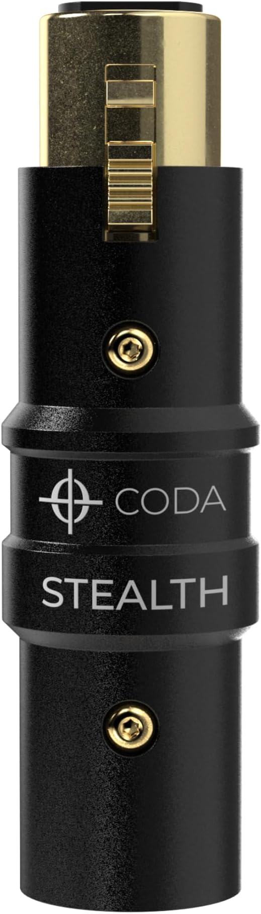 Coda MB-Stealth in-Line Microphone Preamp Mic Gain Booster for Dynamic and Ribbon Mics - 48V Phantom Power Mic Preamp with 28 db Clean Gain, Ultra Low Noise, Enhance Your Podcast or Livestream