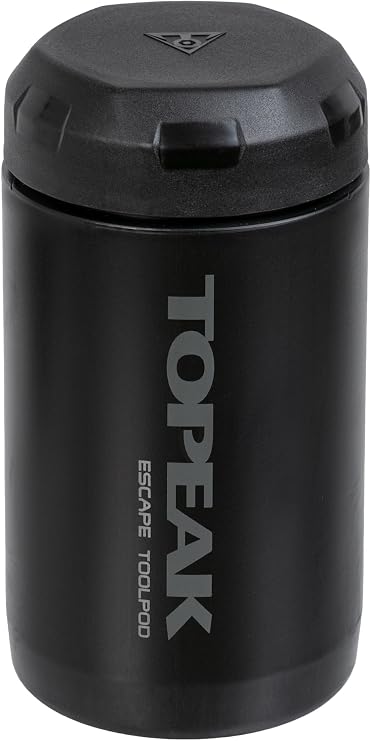 Topeak Escape Pod+ Storage Bottle, Black