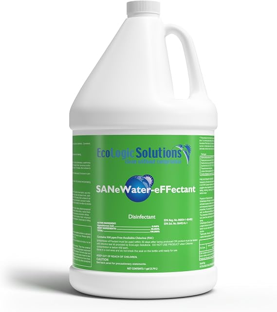 SANeWater-eFFectant: Non-Toxic Hypochlorous Acid (HOCl) (1 Gallon)