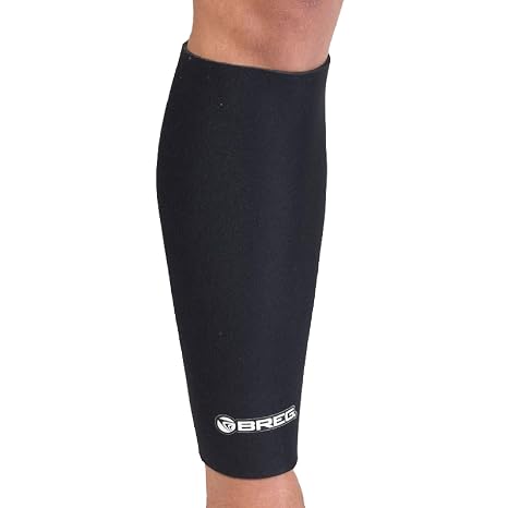 Breg Calf Sleeve - Neoprene Compression for Pain Relief and Recovery