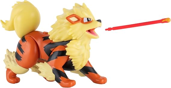 Pokemon Figure Arcanine 4.5" Pokémon Figürü - Son Dalga 2021 - Resmi Lisanslı Pokemon Oyuncak Dinamik Detay