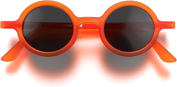 LONDON MOLE Moley sunglasses | Cool round shaped glasses | Mens Womens Unisex | Spring hinges