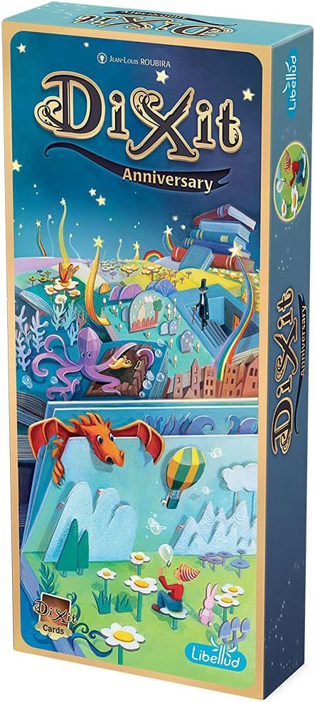 Asmodee - Unbox Now - Libellud Dixit Anniversary - Expansion in Spanish and Portuguese, ages 6 and up