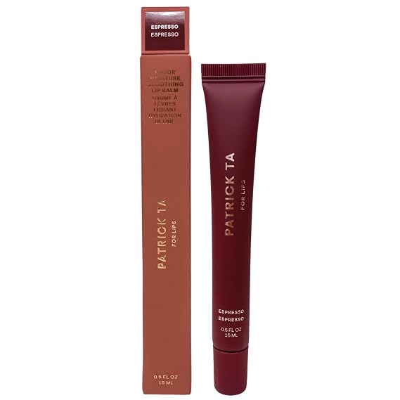 Patrick Ta Major Moisture Smoothing Lip Balm - Espresso (0.5 fl oz / 15 mL)