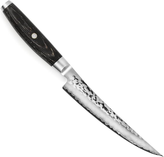 Yaxell Ketu SG2 Curved Boning/Fillet Knife - Made in Japan (6" blade)