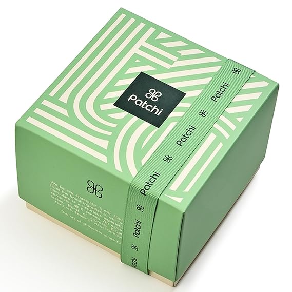 Patchi Ballotin Assorted Chocolate Gift Box (1lb) Pack of 1 - Great for Holiday Gifting - Milk & Dark Assorted Gourmet Chocolates Box - All Natural Ingredients