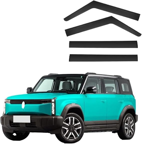 Car Rain Guard Window Visor Side Window Deflector Compatible with Jaecoo J6 2023 2024