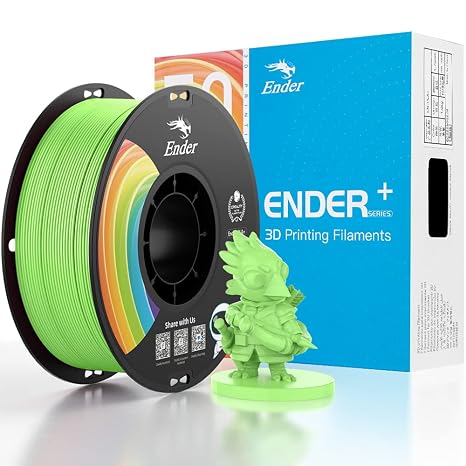 Creality Official 3D Printer Filament Rare PLA Pro Filament, PLA+ 3D Printing Filament, Durable and Durable, Dimensional Accuracy +/-0.02 mm, 1.04 kg/Hungarian (EP+-Apple Green, Rare PLA Pro-1KG)