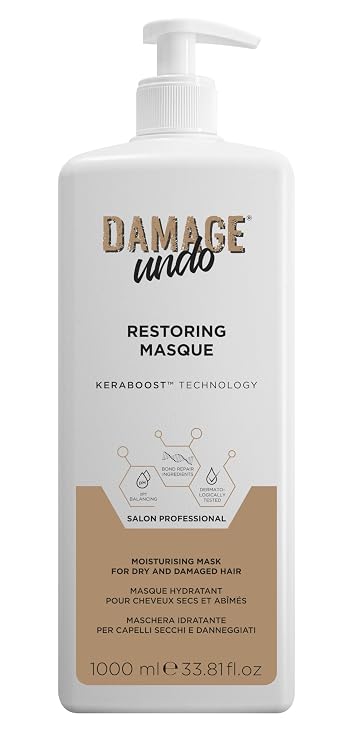 Restoring Hair Masque - Moisturizing and Deep Conditioning Hair Mask - Hydrating Moisture Mask for Curly, Frizzy, Color Treated, Damaged and Dry Hairs - Natural Nourishment - 1000ml
