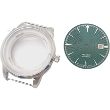 40mm Watch Modding Kit Cocktail Style Dial Hands Stainless Steel Case High Domed Bubble Glass Fit NH35 NH36 NH38 Movement for Seiko Presage