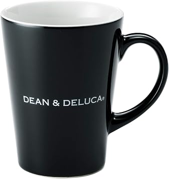 Dean & Deluca Latte Mug S Black 240ml Mug Microwave Safe Dishwasher Safe Tableware Coffee New Life 10.5 x 8 x 6cm