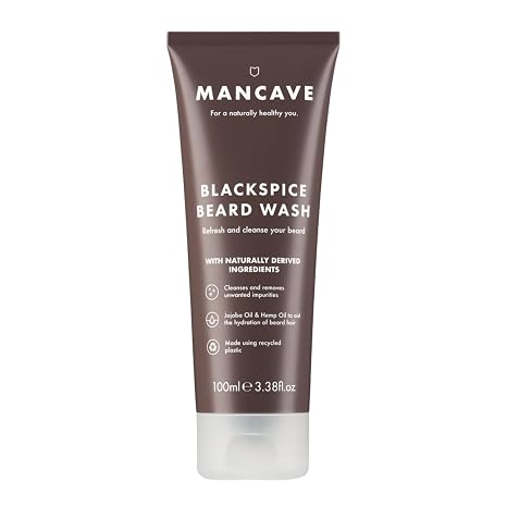 ManCave Blackspice Beard Wash 100ml