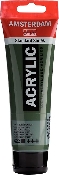 Amsterdam Standard Series Acrylic Tube 120 ml Olive green deep 622 (17096222)