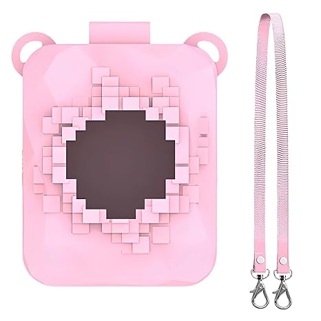 Pinksilicone Case Washable Protective Portable Holder with Lanyard for Bitzee Magicals Interactive Ioy Digital Pet New 2025 High Reliable Electronic Component