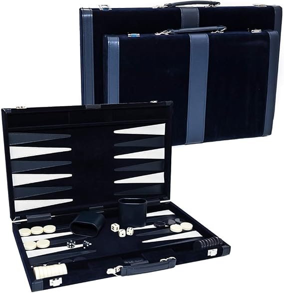Bleecker Street Designer Backgammon Set - Available in Medium and Large Sizes