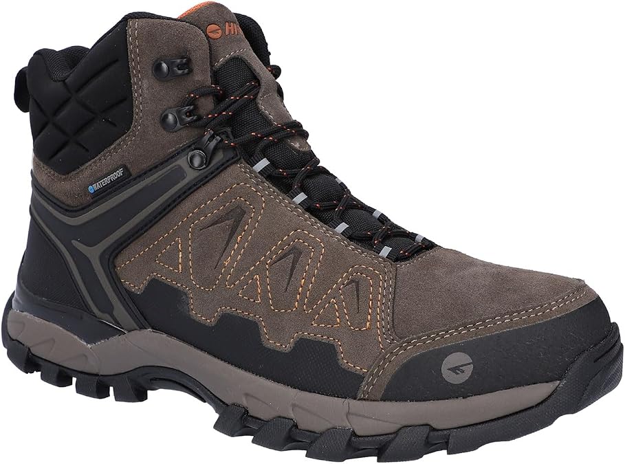 Hi-Tec Mens V-Lite Explorer Suede V-Lite Waterproof Hiking Boots