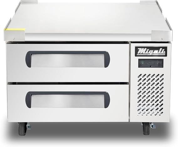 Migali 36 Wide Refrigerated Chef Base