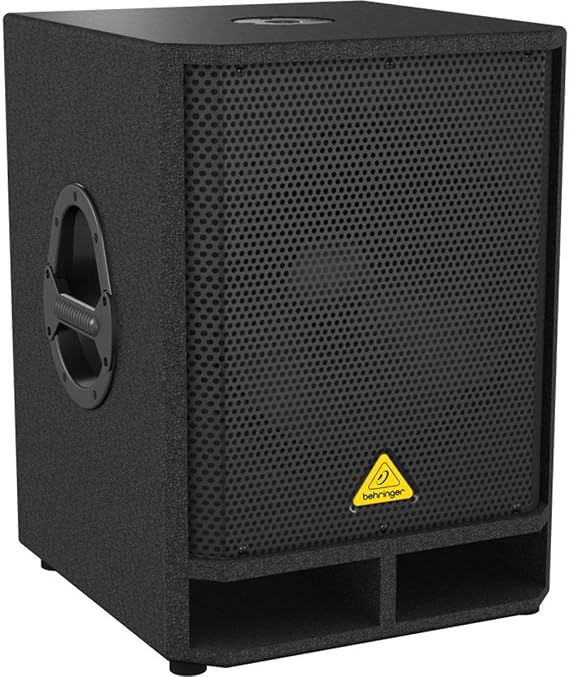 Behringer EUROLIVE VQ1500D Professional Active 500 Watt 15" PA Subwoofer with Built-In Stereo Crossover