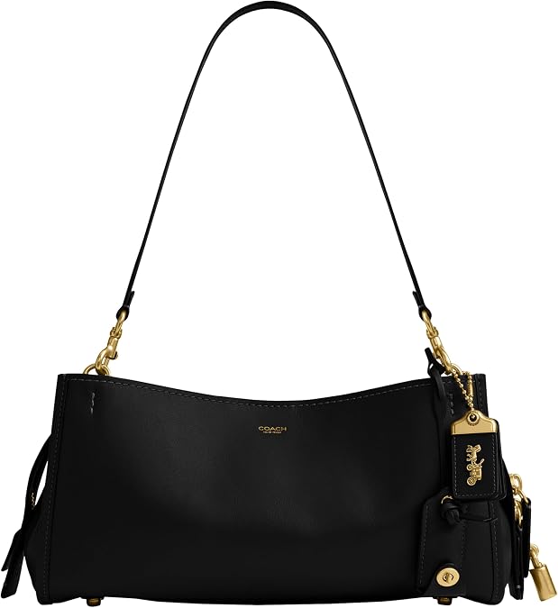 Coach Women's Soft Grain Leather East West Rogue Bag 34