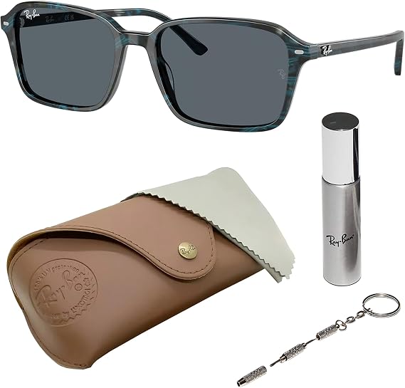Ray-Ban RB2231F RAIMOND Square Sunglasses with Official Eyewear Kit