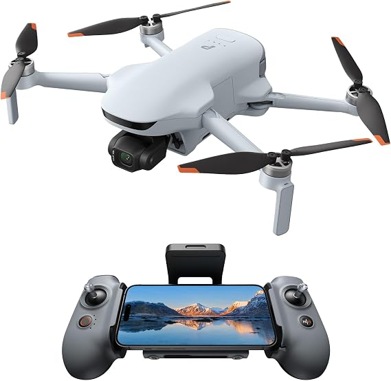 Potensic ATOM 3 Drones with Camera for Adults 4K 60fps, 8K Photo, 16KM Transmission, 1/1.3 CMOS, 3-Axis Gimbal, AI Track 2.0, Med-Tele Mode, QuickShots, Under 249g, 40-Min Flight, Standard Kit