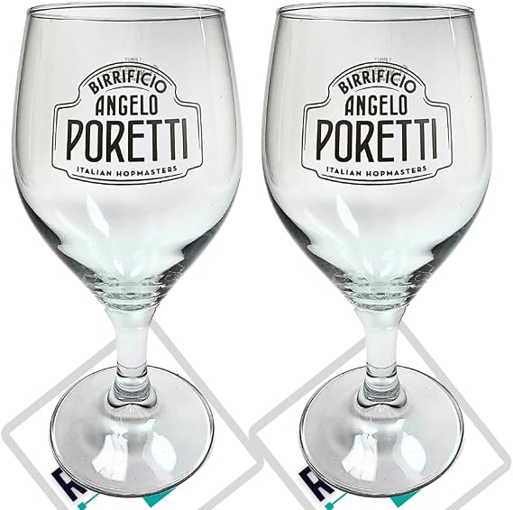 2 x Roxley Angelo Poretti X2 Pint Glass Glasses