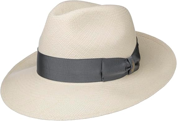 Borsalino Amedeo Bogart Panama Hat Men - Made in Italy