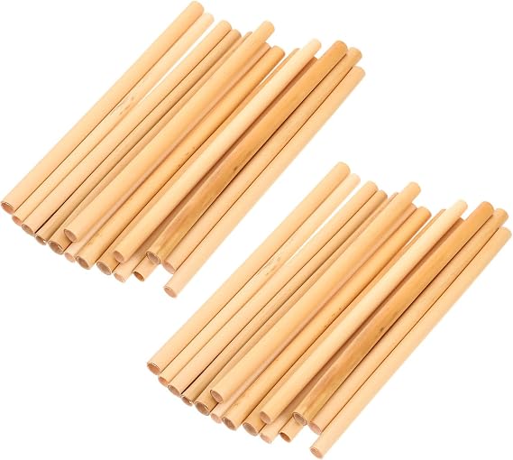 100PCS Mason Bee Tubes, Mason Bee Nesting Reed Tubes, Natural Bamboo Bee Nest, Bee Hotels, Mason Bee Houses Bees Supplies