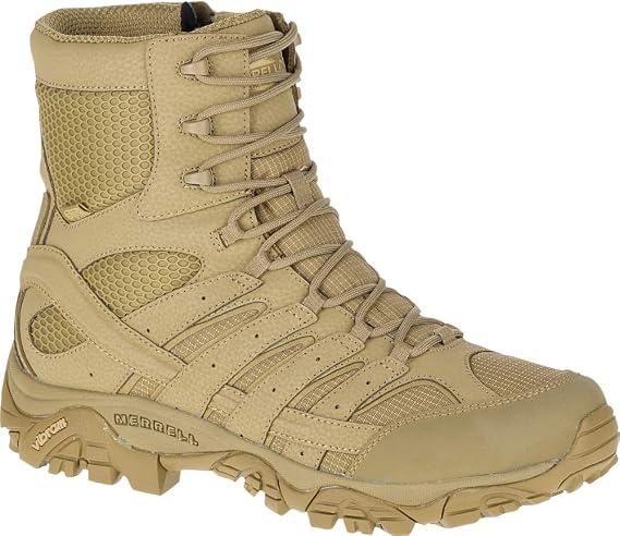 Merrell mens Moab 2 Mid Tactical Wp - Brindle
