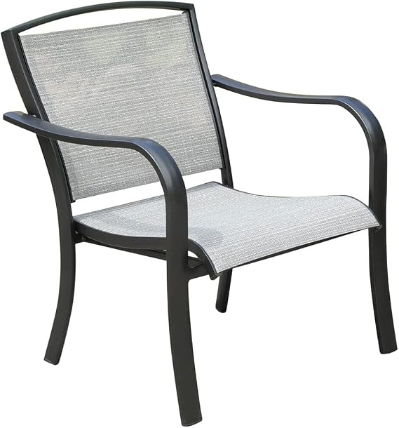 Hanover Foxhill All-Weather Grade Aluminum Lounge Chair with Sunbrella Fabric