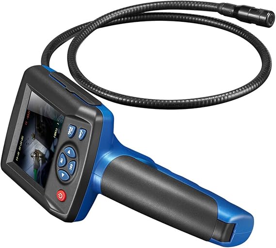 Endoscope Inspection Camera, Snake Camera with Light with Tool Waterproof Boroscopes, Detachable Pipe Camera Sewer Drain Pipeline Inspection Camera