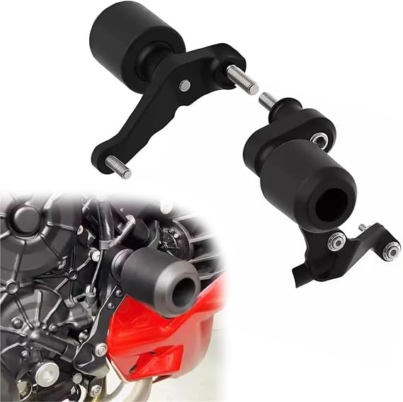 Motorcycle Accessories For DUCATI V4 Diavel 2023 2024 Motorcycle Frame Sliders Crash Bar Engine Guard Protector Accessories