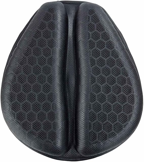 Motorcycle Gel Seat Cushion for Yamaha CUXI 20062020,3D Gel Honeycomb Seat Pad TPE Gel Shock Absorbing Breathable Soft Elastic
