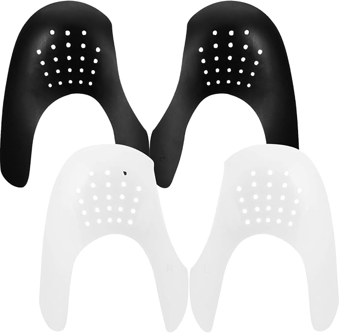 Mudder 2 Pairs Anti Wrinkle Shoes Toe Box Decreaser, Avoid Shoes Crease Indentation