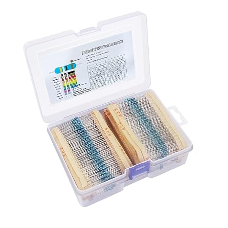 1/4W 1 Ohm - 10 Mega Ohm ArasÄ± 130 ÃeÅit 2600 ParÃ§a DirenÃ§ Seti