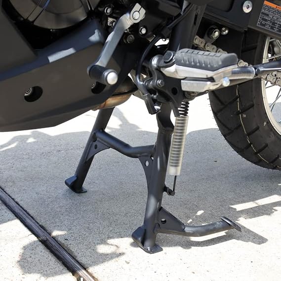 Motorcycle Steel Center Kickstand Mount Centerstand Compatible with Versys X300 X250 2017-2025 2020 2021 2022 2023 2024 Parking Stand Foot Support Holder