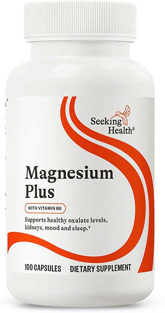 Seeking Health Magnesium Plus Mineral Supplement 100 Vegetarian Capsules