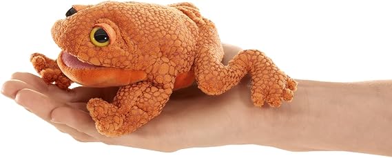 Folkmanis Mini Toad Finger Puppet