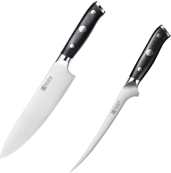 PAUDIN Fillet Knife + Chef Knife