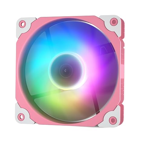 Vetroo Pink ARGB120 120mm Computer PC Case Fan